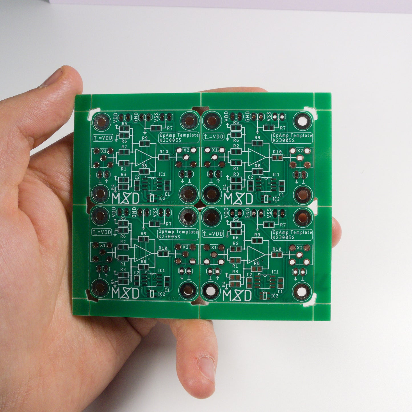 OpAmp Template Educational Kit - Mixed Signal Development