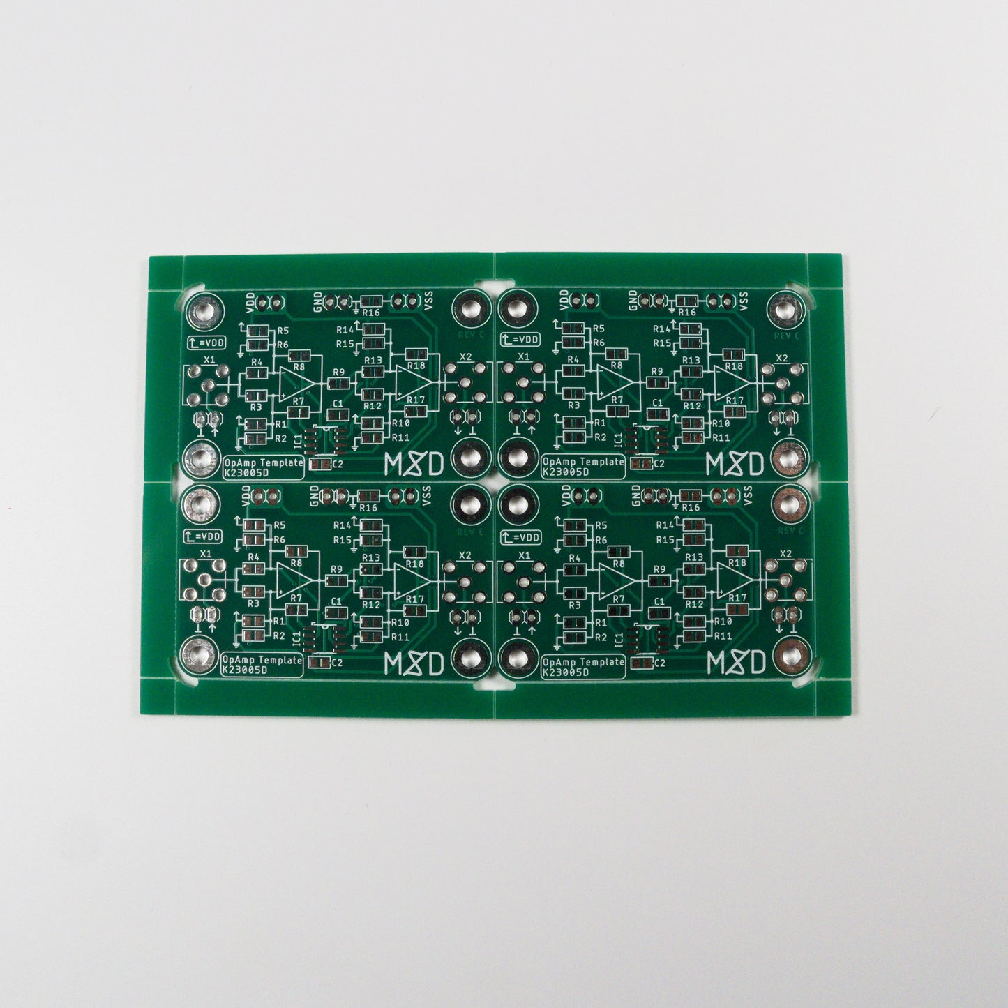 OpAmp Template Educational Kit - Mixed Signal Development
