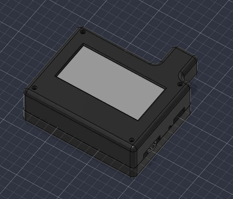 3D render of the D.C.S enclosure