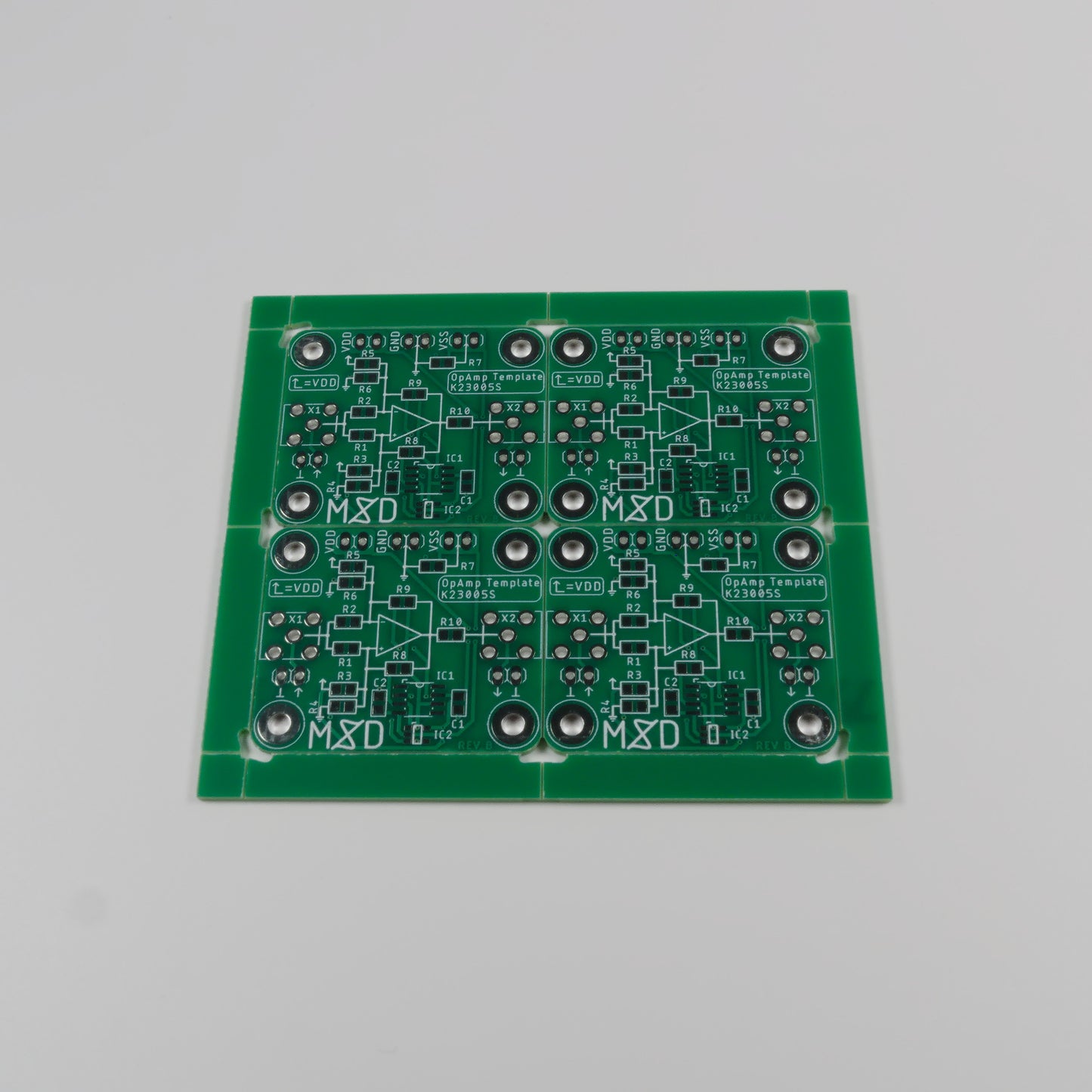 OpAmp Template Educational Kit - Mixed Signal Development