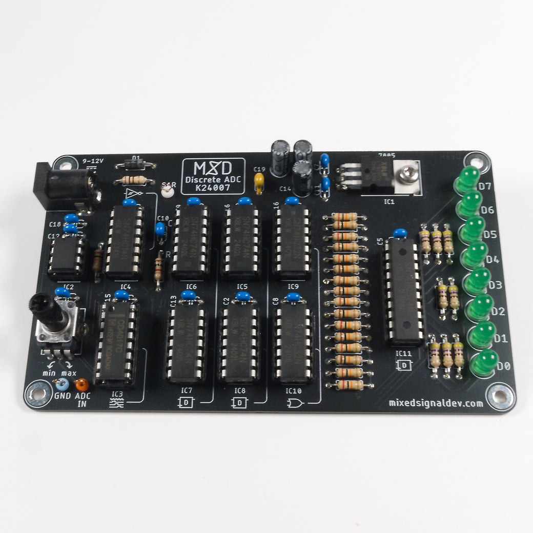 Discrete ADC DIY Kit - Mixed Signal Development
