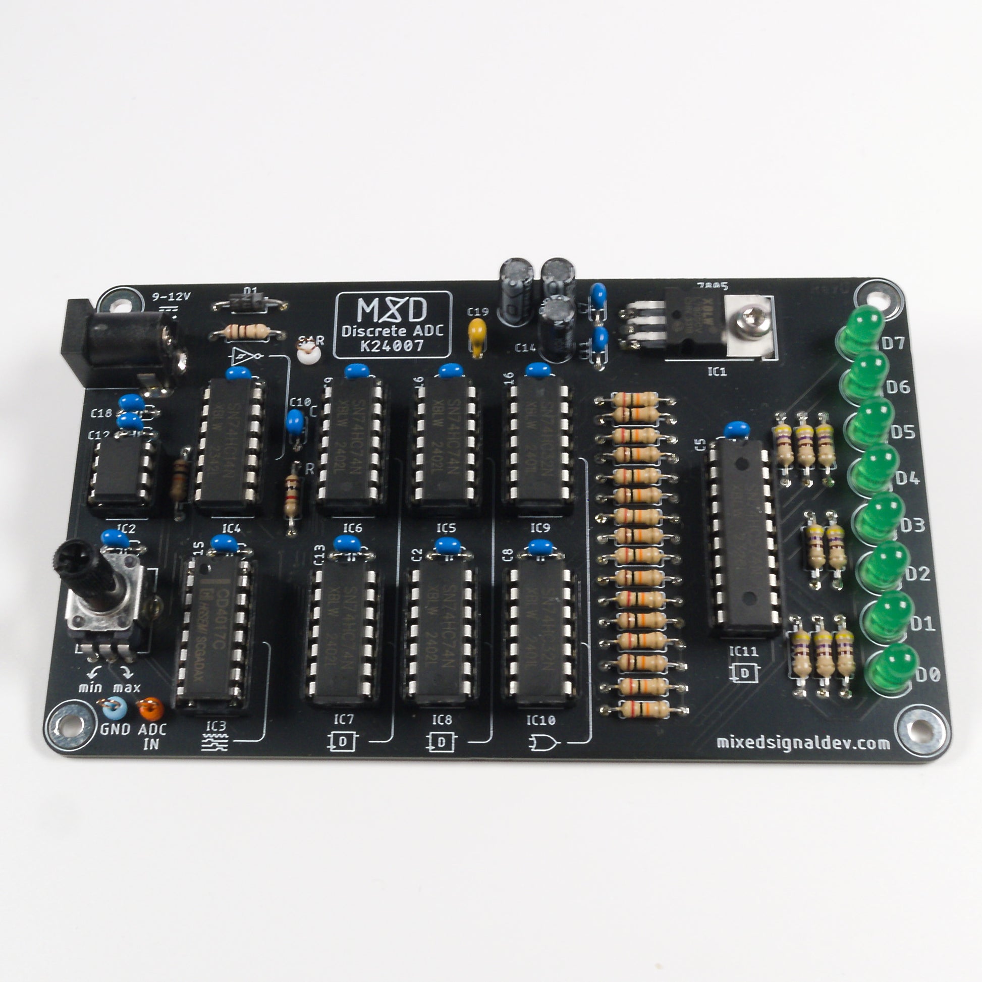 Discrete ADC DIY Kit - Mixed Signal Development