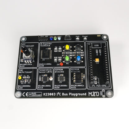 I2C Bus Playground DIY Kit - Mixed Signal Development