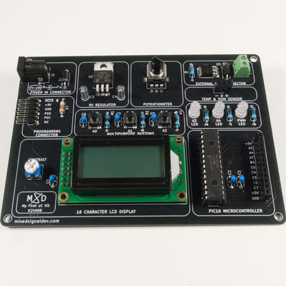 My First uC DIY Kit - Mixed Signal Development