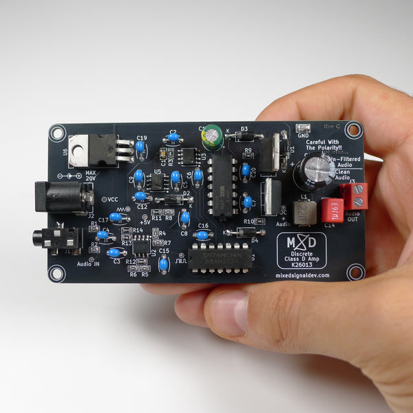 Discrete Class D Amplifier DIY Kit
