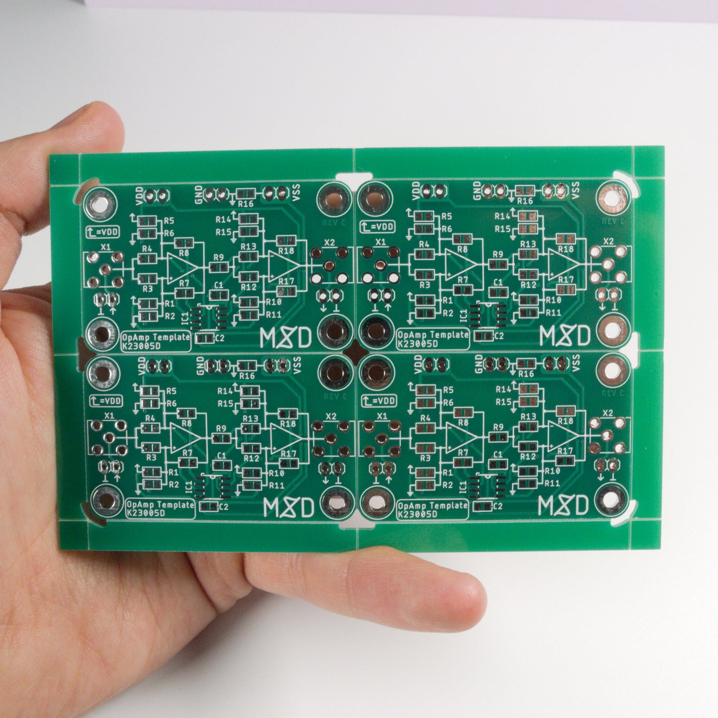 OpAmp Template Educational Kit - Mixed Signal Development