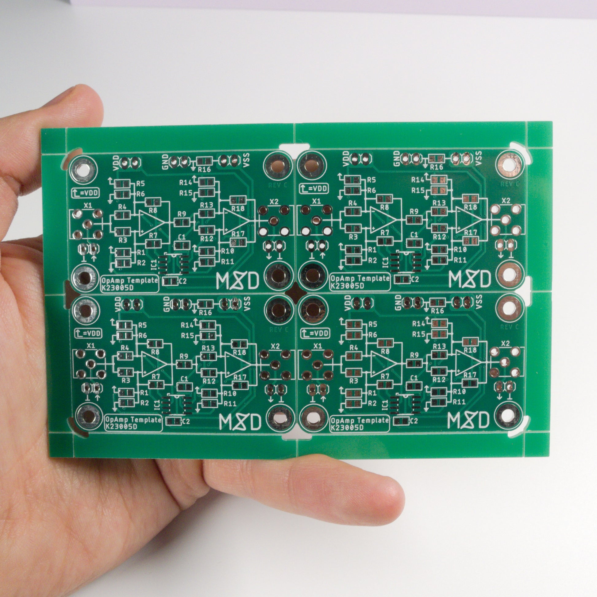 OpAmp Template Educational Kit - Mixed Signal Development