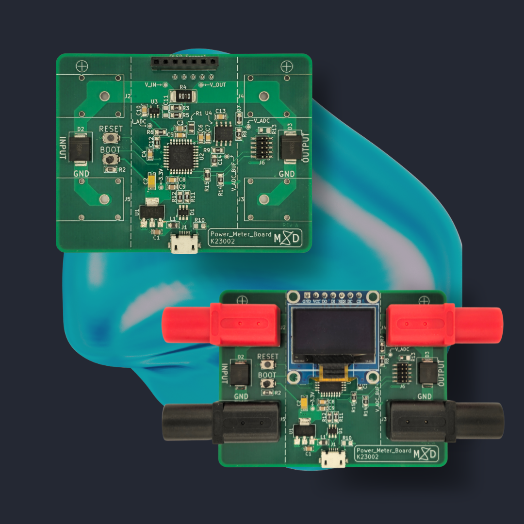 Power Meter PCB Kit — STM32-Based Voltage, Current & Power Meter ...