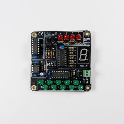 BCD Counter PCB Kit - Mixed Signal Development