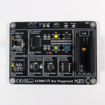 I2C Bus Playground DIY Kit - Mixed Signal Development