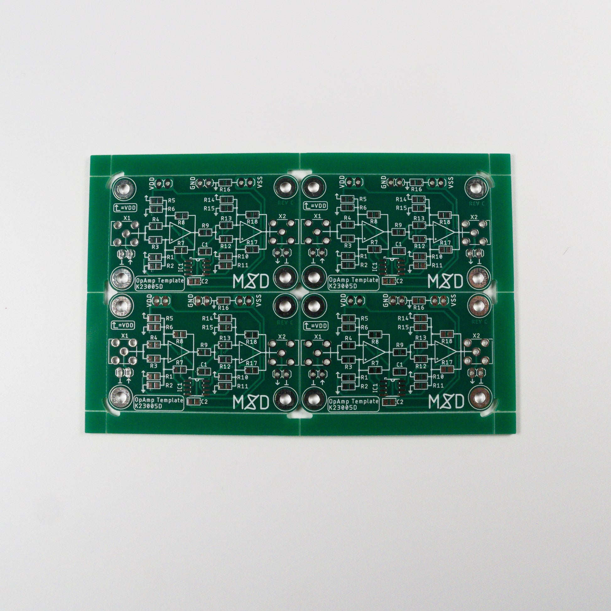 OpAmp Template Educational Kit - Mixed Signal Development