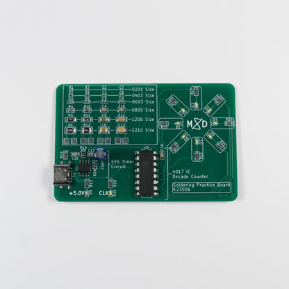 Soldering Practice PCB Kit - Mixed Signal Development