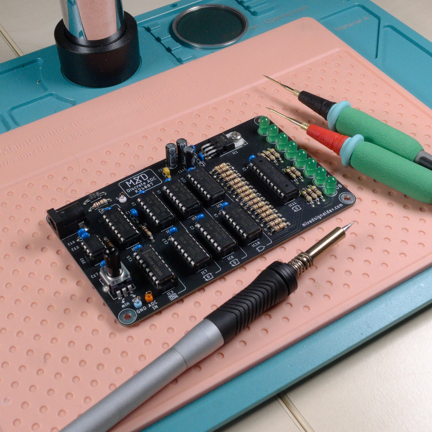 Discrete ADC DIY Kit - Mixed Signal Development